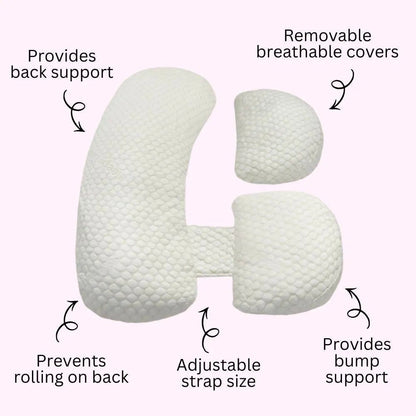 Top Mini Shop Full-Body Pregnancy Pillow – Ultimate Support for Restful Sleep