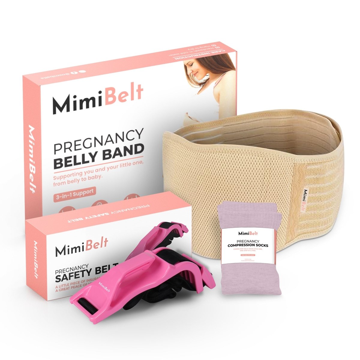 Top Mini Shop Pregnancy Essentials Bundle – Complete Safety & Support System