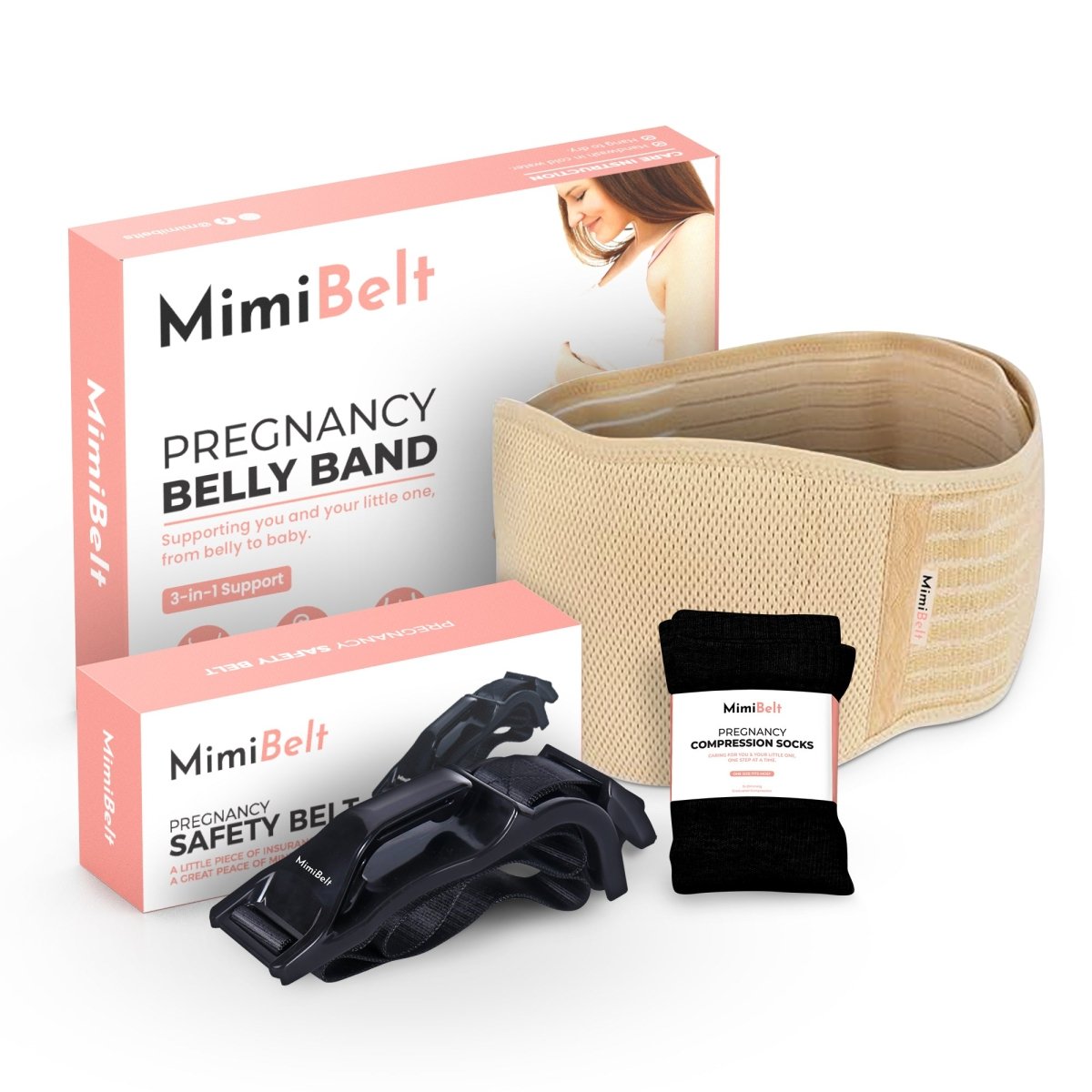 Top Mini Shop Pregnancy Essentials Bundle – Complete Safety & Support System